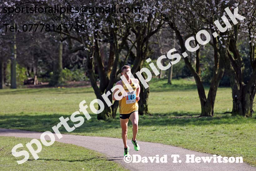 Senior mens Northern 12 Stage Road Relay Champs., Birkenhead Park. Photo: David T. Hewitson/Sports for All Pics